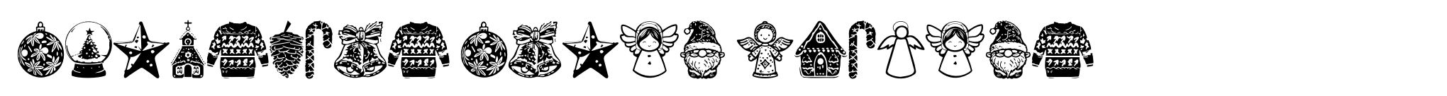 Christmas Carol Symbols image